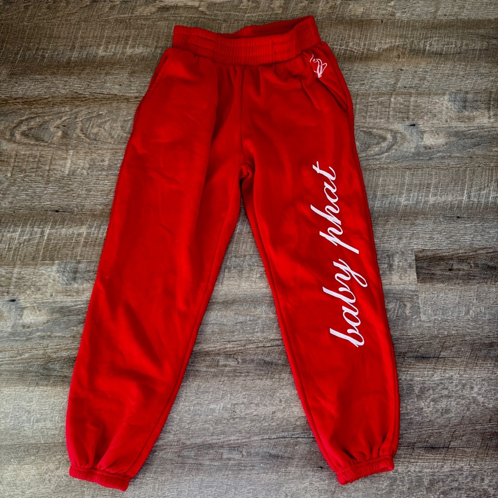 Baby Phat Vibrant Red Y2K Women's Sweatpants